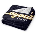 thumbnail image 2 of Loyola University Chicago Fleece Blanket, Very Soft Microfiber Flannel Blanket for Couch Warm and Cozy for All Seasons, 2 of 6