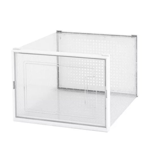 1 Set 8 Caja Para Zapatos Y Tenis Organizadores Shoe Box S Sneaker Game Apilables