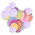 thumbnail image 4 of amagogo 5x85x 20mm Flat Round Loose Sequins DIY Decor for Knitting Art Crafts Applique Multicolor 5 Pcs, 4 of 9