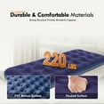 thumbnail image 2 of Honeydrill Flocking Surface Air Mattress, Single, 2 of 7