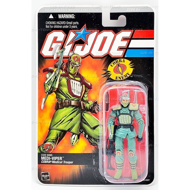 G.I. Joe Medi-Viper Cobra Medical Trooper Action Figure 2005