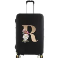 thumbnail image 1 of Luggage Protective Cover Dust Cover Anti-Scratch Portable Suitcase Trunk Holders Case Travel Accessories Gold Letter Printing 8gold R S(18 - 21 inch), 1 of 6