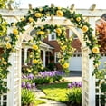 thumbnail image 6 of Dvumao Fake Rose Garland for Wedding Arch, 6-Ft(180cm) Artificial Vine for Pergola, Fence, and Party Decoration, 6 of 6