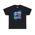 thumbnail image 2 of Cute Funny Cat Lover Heart Shape Karma T-Shirt Unisex Heavy Cotton Tee, 2 of 5