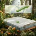 thumbnail image 2 of 3 Inch Gel Memory Foam Mattress Topper, Twin, Cooling Mattress Pad with Removable Bamboo Cover, Pressure Relief, Hypoallergenic, CertiPUR-US Certified, 2 of 11