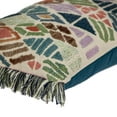 thumbnail image 4 of Parkland Collection Ariel Transitional Multicolor Pillow Cover with Poly Insert, 4 of 6