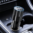 thumbnail image 4 of Fast Charging Car Adapter, Dual Port Vehicle Connector With Intelligent Chip Protection, for Simultaneous Device Charging, Multi-color, 4 of 6