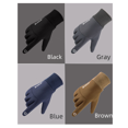 thumbnail image 4 of Guantes impermeables para ciclismo al aire libre para hombre, con pantalla táctil, forro polar de invierno, cálidos, antideslizantes, para montañismo, de silicona, para ciclismo, 4 of 4