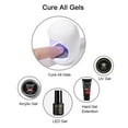 thumbnail image 3 of OUSITAI Mini Nail Phototherapy Lamp, UV LED Nail Lamp, Mini Nail Light Therapy Light USB Sun Light,Automatic Sensor Nail Art Tools for Fingernail and Toenail, 3 of 8