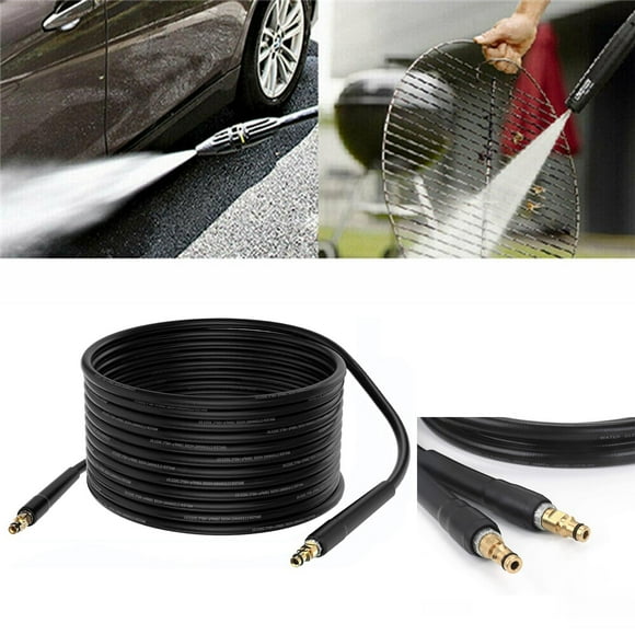 Boreal Craft 10m High Pressure Washer Hose For K3 K4 K5 K7 High Pressure Hose Accessory For Handle Two Copper Quick Plug Interface 10M Dog Washing Hose Nozzle Hose Attachment Sprayer Nozzle for Hose