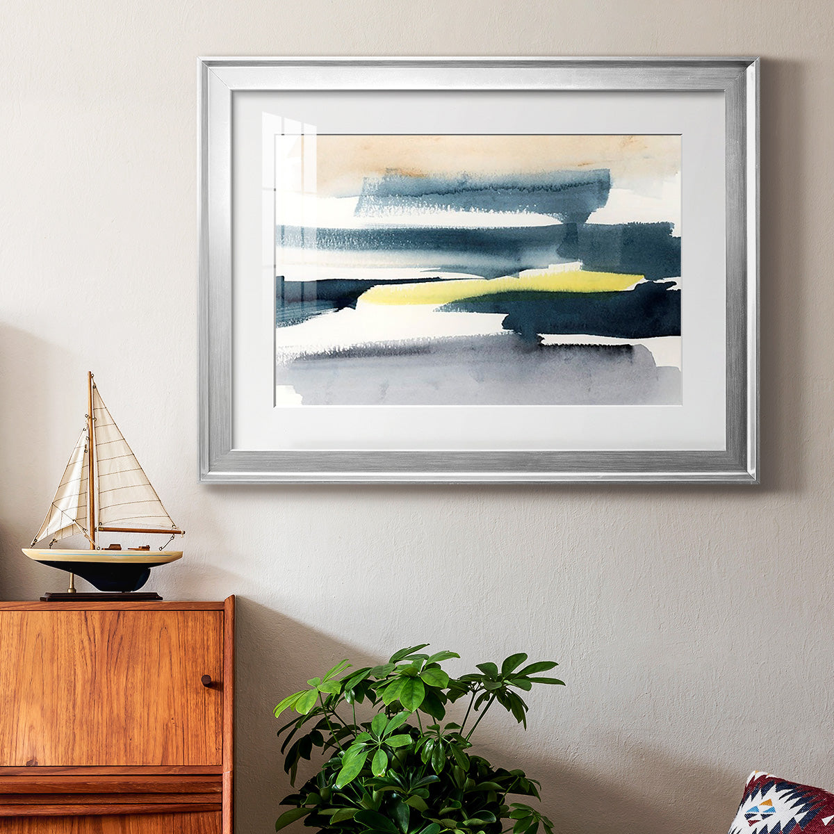 Peeking Sunshine III Premium Framed Print - Ready to Hang