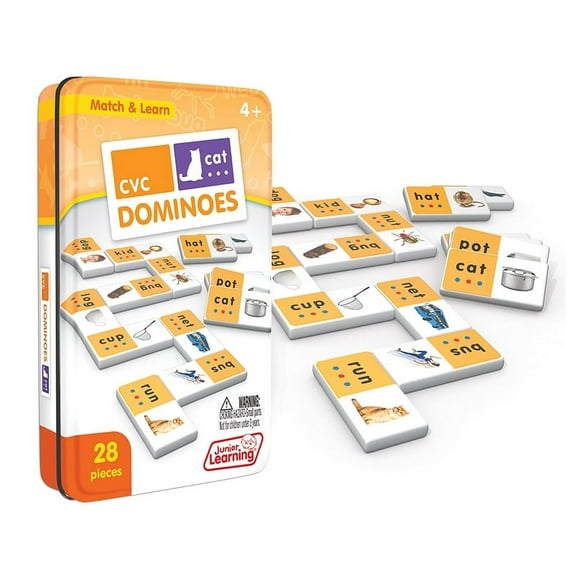 CVC Match & Learn Dominoes | Bundle of 2 Each