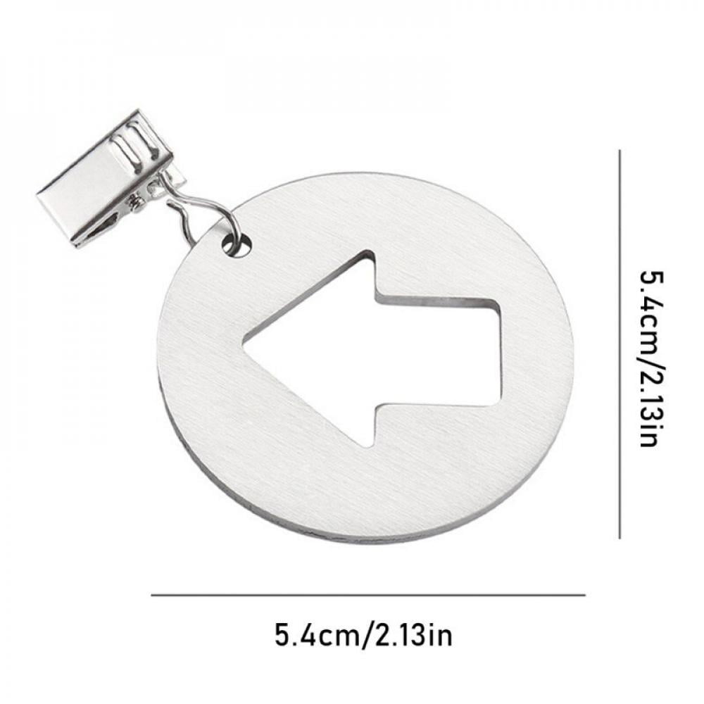 Popvcly Tablecloth Weights With Metal Table Clip, Weights Clamps For