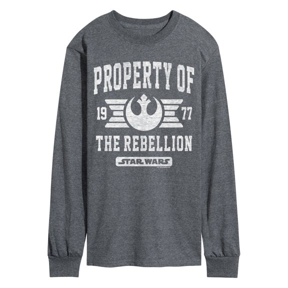Star Wars - Property Of Rebellion - Men's Long Sleeve Tee
