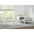 thumbnail image 2 of Delta Children Canton Toddler Bed, Bianca White/Natural, 2 of 6