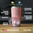 thumbnail image 4 of Bevvee Insulated Travel Tumbler 20 oz Better Coworkers Gifts for Coworkers Tumblers, 4 of 4