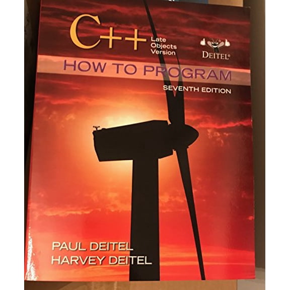Pre-Owned C   How to Program: Late Objects Version (How to Program (Deitel)), 9780132165419, 0132165414, Paperback, 7 edition