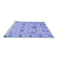 thumbnail image 2 of Ahgly Company Machine Washable Indoor Rectangle Oriental Blue Traditional Area Rugs, 3' x 5', 2 of 4