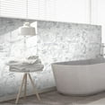 thumbnail image 4 of Peel and Stick Backsplash 10 Sheet Self Adhesive Marble Tile Sticker Stick on Backsplash for Kitchen Waterproof Backsplash Tile Peel and Stick for Kitchen Bathroom Fireplace Cabinet 4"x4", 4 of 7