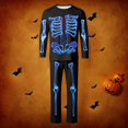 thumbnail image 4 of QTSHPN Family Halloween Pajamas Matching Sets Long Sleeve Top and Pants Cozy Sleepwear Holiday Family Outfits Pajamas, 4 of 5