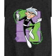 thumbnail image 3 of Danny Phantom - Danny Phantom Jumping - Girls Fitted Short Sleeve Graphic T-Shirt, 3 of 5