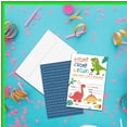 thumbnail image 5 of Dino Adventure Birthday Invitations - 20 Count Party Invites with Envelopes for a Roaring Good Time - Perfect for Dino-Themed Celebrations and Decorations, 5 of 5