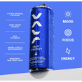 thumbnail image 4 of VALR Energy | Blueberry Tart Nitrogen-Infused Energy Drink | 12 Pack | 175mg Natural Caffeine from Green Tea | Pre-Workout Performance with Amino Acids & Antioxidants | Gluten-Free & Vegan, 4 of 5