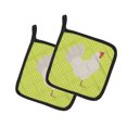 thumbnail image 1 of Carolines Treasures BB7666PTHD Paire de Porte-Pots Vert Poulet, 1 of 1