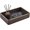 Gray, variant on ABCISI Leather Valet Tray, Modern Design Organizer Tray for Nightstand Desk, Trinket Dish Storage Key Bowl Decorative Trays for Perfume Phone Wallet Jewelry Watch, Bedroom Vanity Tray,Orange