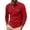 Red, variant on Charmgo Mens T-Shirts Clearance, Men's Fashion Spring and Autumn Casual Long Sleeve Button Solid Color Long Sleeve T Shirt Top Golf Shirts for Men, Polo Shirts for Men Black L