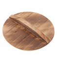 thumbnail image 1 of Miniature Wooden Pot Lid for Dollhouse Kitchen Accessories Realistic Design Versatile Use 1.5 x 0.8 x 0.3 inches, 1 of 5