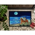 thumbnail image 3 of Carolines Treasures 7318MAT Corgi Tapis de Plage à Chevaucher Intérieur & Extérieur - 18 x 27 Po., 3 of 4