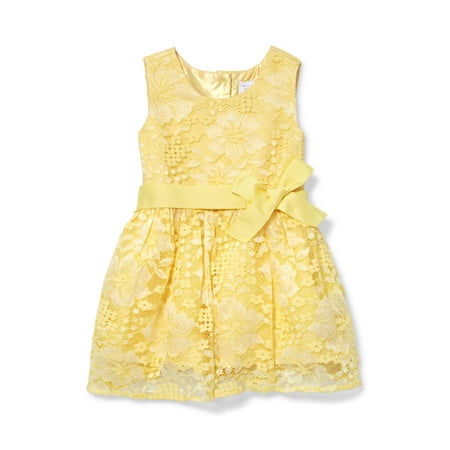 Lace Tonal Dress (Baby Girls & Toddler Girls)