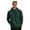 Dark Green, variant on LWavelet Mens Pullover Hooded Sweatshirt Classic Fit Long Sleeve Hoodie with Adjustable Drawstring and Front Pocket for Everyday Wear and Comfort