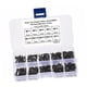 thumbnail image 2 of 500x tornillos para computadora portátil, tornillos electrónicos de repuesto, tornillos Phillips de cabeza plana con caja de almacenamiento, kits, 2 of 9