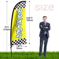 thumbnail image 3 of QSUM Brake Service Feather Flag Kit,7FT  Advertising Banner,  Business Signs, 3 of 4