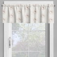 thumbnail image 4 of Ambesonne Boho Valance & Curtain, Moons Monochrome Celestial Art, 55"x36", Pale Caramel and Off White, 4 of 7