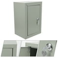 thumbnail image 1 of OULII Small Waterproof Box For Electrical Systems Light Grey Steel 1Pcs, 1 of 8