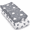 Cool Grey, variant on Premium Changing Pad Cover – 2 Pack – Superior Softness, Lifetime Durability - Shrink Proof 100% Cotton Sheet Liners w/ Belt Loops Fitted for 32x15x5 Pads.