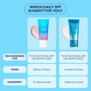 Biore UV Aqua Rich Glow Enhancing Moisturizer, Daily Facial Moisturizer with SPF 50 Sunscreen, 1.7 fl oz