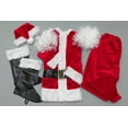thumbnail image 3 of Holiday Time Santa Suit Set, Red/White, 7 Pieces, Unisex, Adult Size, 3 of 8