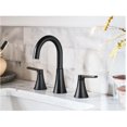 thumbnail image 2 of Mikah Two Handle Widespread Lavatory Faucet - Matte Black, 2 of 2