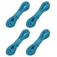 thumbnail image 1 of Uxcell 4 Pcs Cuerda de Cuero de Ante Falsa, Hilo Plano Delgado de 2.6mm x 5.5 Yardas para Manualidades de Joyería, Collar, Pulsera, DIY, 1 of 7
