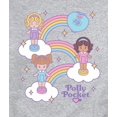 thumbnail image 3 of Polly Pocket - Polly Pocket Rainbows - Men's Crew Fleece Sweatshirt, 3 of 5