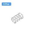 thumbnail image 3 of Unique Bargains Compression Spring, 5 Pack 304 Stainless Steel, 10mm OD, 0.8mm Wire, 15mm Length, 3 of 6