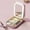 B, variant on Led Makeup Mirror with Lights, Multi Functional Three Color Adjustable Folding Integrated Jewelry & Cosmetics Storage Box, Portable Makeup Mirror with Light