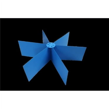 Premium Blue Round Study Carrel  Pack of 4