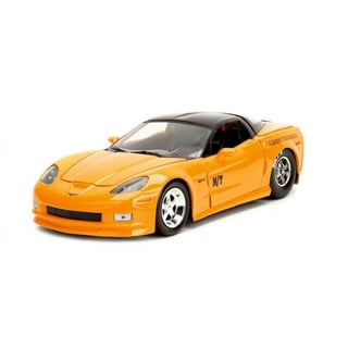 Yellow Corvette Toy Car