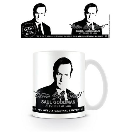 Better Call Saul - Ceramic Coffee Mug / Cup (Saul Goodman - You Need A CRIMINAL
