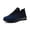 Navy Blue/wide, variant on Larnmern Men's Ultra wide Non Slip Work Shoes Chef Restaurant Waterproof walking Sneakers Slip Resistant Breathable Shoes